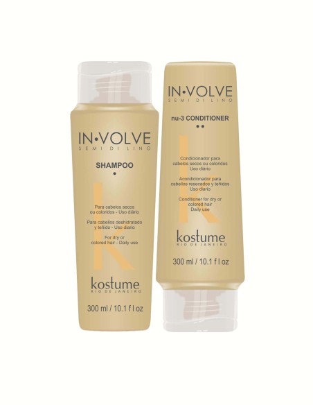 Kit Nutrición - Involve Semi di Lino Sh + Aco 300 ml