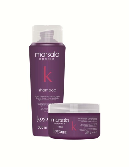 Kit Intensificador de Color - Marsala Sh + Masc 300 ml