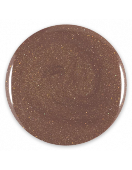 Gel Color - Base Rubber Sparkly Ginger - 15ml