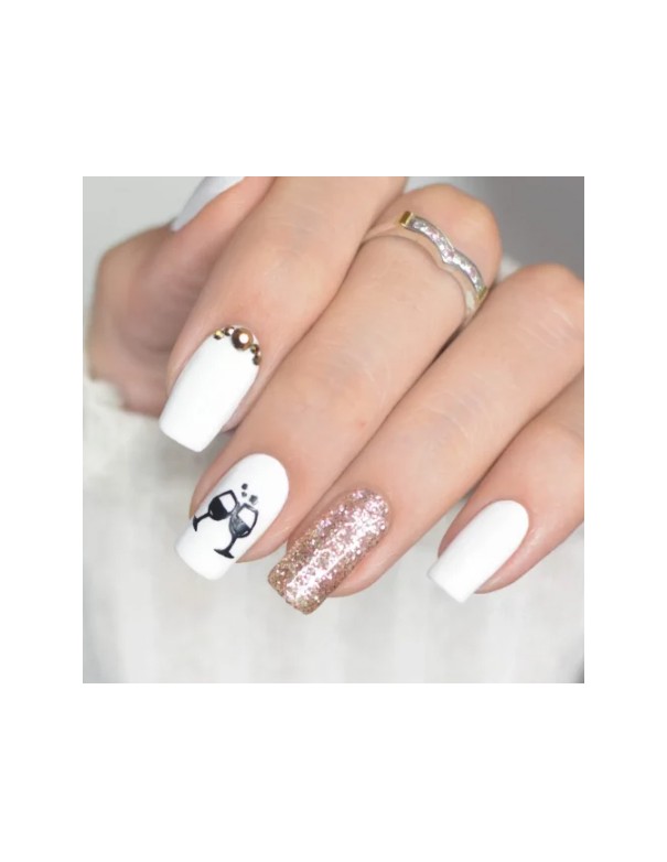 Gel Color - Semipermanente White Tips...