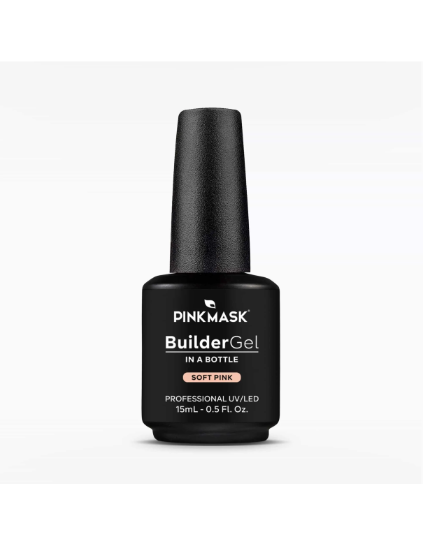 Builder Gel in a Bottle - Soft Pink -...