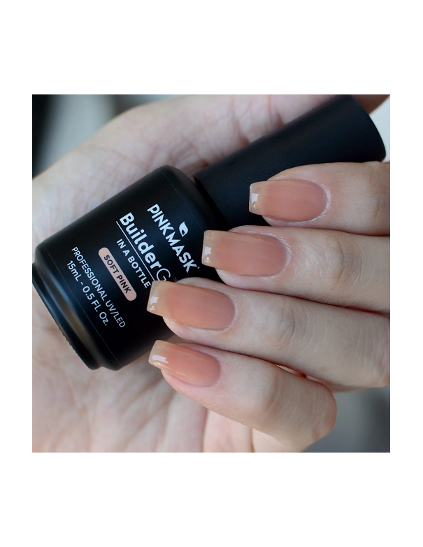 Builder Gel in a Bottle - Soft Pink -...