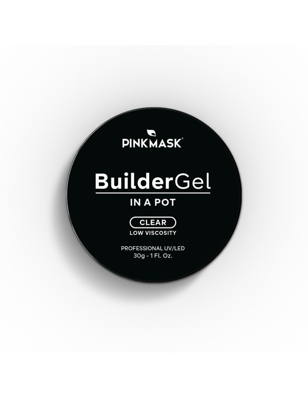 Builder Gel in a Pot - Clear - 30grs. Builder Gel in a Pot - Clear - 30grs.