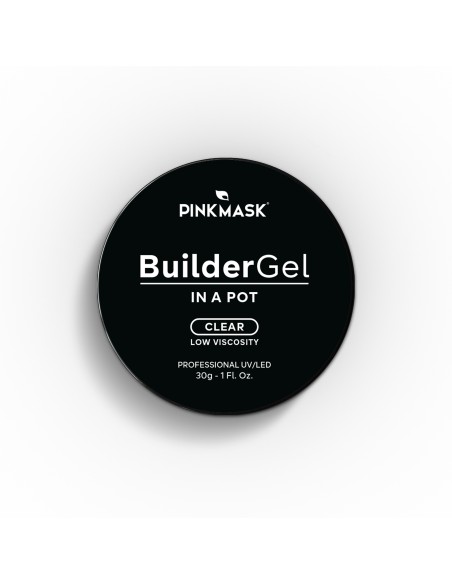 Builder Gel in a Pot - Clear - 30grs.
