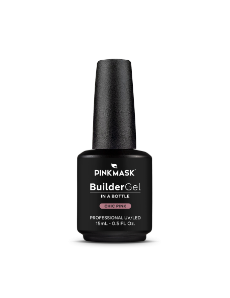 Builder Gel in a Bottle - Chic Pink - 15ml.