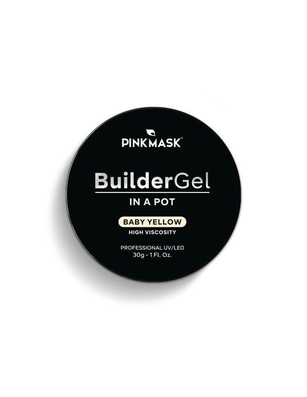 Builder Gel in a Pot - Baby Yellow -...