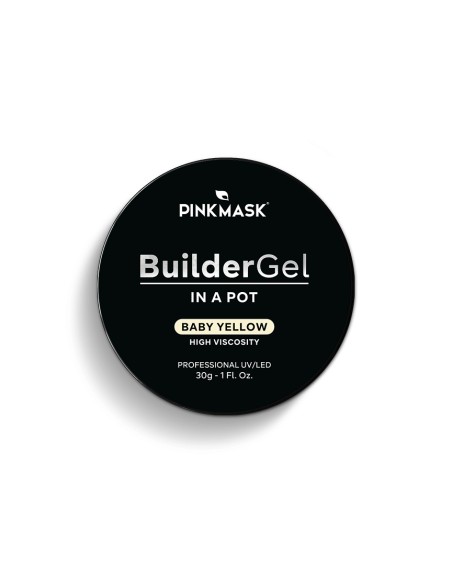 Builder Gel in a Pot - Baby Yellow - 30grs.